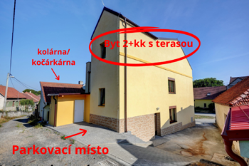 Prodej bytu 2+kk v osobním vlastnictví 75 m², Vilémovice