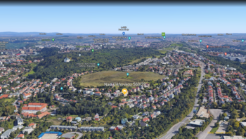 Lokace dle Goole Earth - Prodej domu 236 m², Praha 6 - Ruzyně