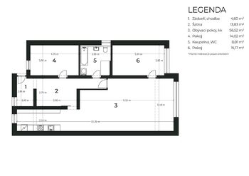 Prodej bytu 3+kk v osobním vlastnictví 112 m², Praha 10 - Dolní Měcholupy