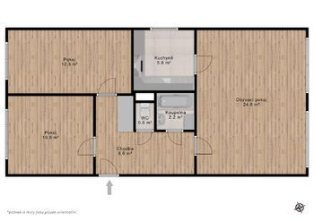 Pronájem bytu 3+1 v osobním vlastnictví 69 m², Praha 10 - Strašnice