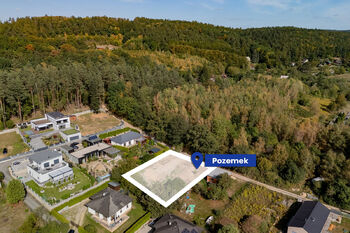 Prodej pozemku 1283 m², Mnichovice