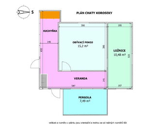 Prodej chaty / chalupy 40 m², Homole