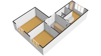 Pronájem bytu 2+1 v osobním vlastnictví 53 m², Plzeň