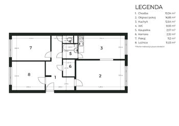 Prodej bytu 3+1 v osobním vlastnictví 71 m², Praha 10 - Strašnice