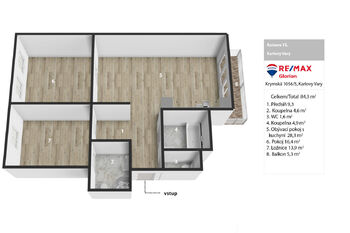 Prodej bytu 3+kk v osobním vlastnictví 89 m², Karlovy Vary