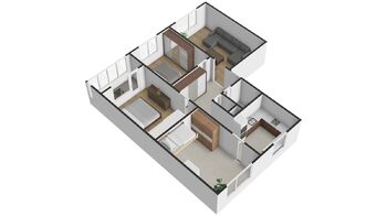 Prodej bytu 4+1 v osobním vlastnictví 87 m², Chomutov