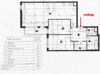 Pronájem bytu 3+kk v osobním vlastnictví 95 m², Praha 6 - Břevnov