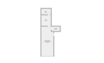 Pronájem bytu 2+kk v osobním vlastnictví 45 m², Třebíč