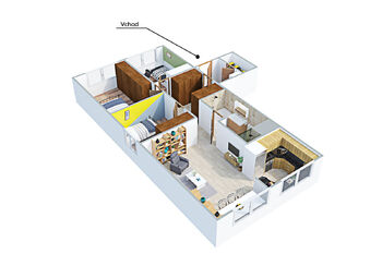 Prodej bytu 4+1 v osobním vlastnictví 67 m², Kladno