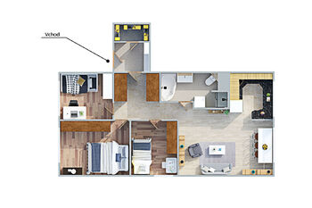 Prodej bytu 4+1 v osobním vlastnictví 67 m², Kladno