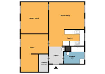 Prodej bytu 3+kk v osobním vlastnictví 74 m², Žatec