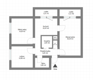 Prodej bytu 3+1 v osobním vlastnictví 76 m², Brno