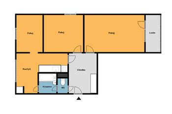 Pronájem bytu 3+1 v osobním vlastnictví 70 m², Klatovy