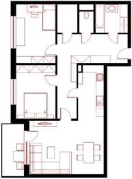 Pronájem bytu 3+kk v osobním vlastnictví 92 m², Břeclav