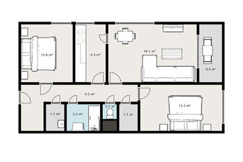 Prodej bytu 3+1 v osobním vlastnictví 70 m², Úlibice