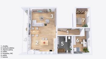 Prodej bytu 3+kk v osobním vlastnictví 95 m², Bílovec