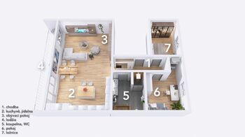 Prodej bytu 3+kk v osobním vlastnictví 95 m², Bílovec