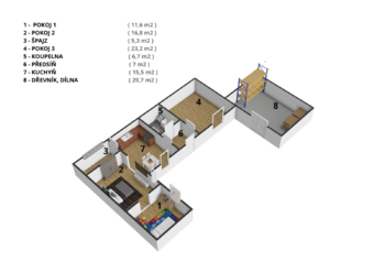 Prodej domu 74 m², Všemyslice