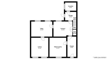 Prodej rodinného domu 105 m2, pozemek 210 m2, Tovární čtvrť, Koryčany - Prodej domu 105 m², Koryčany