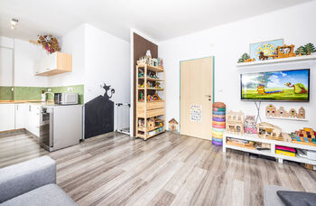 Obývací pokoj - Prodej bytu 2+1 v osobním vlastnictví 56 m², Ústí nad Labem