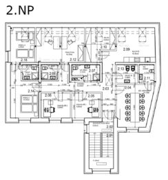 Prodej kancelářských prostor 492 m², Praha 5 - Lahovice