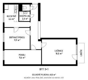 Prodej bytu 3+1 v osobním vlastnictví 73 m², Nový Jičín