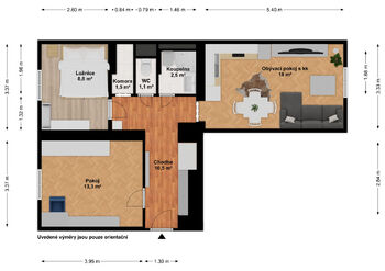 Prodej bytu 3+kk v osobním vlastnictví 55 m², Plzeň