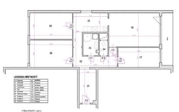 Prodej bytu 4+1 v družstevním vlastnictví 88 m², Praha 10 - Záběhlice