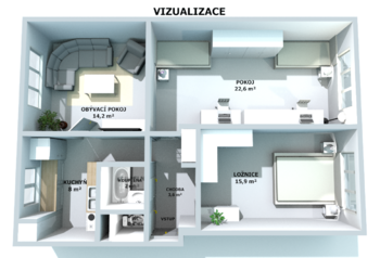 Prodej bytu 3+1 v družstevním vlastnictví 68 m², Havířov