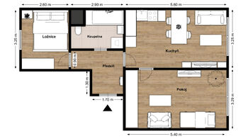 Prodej bytu 3+kk v osobním vlastnictví 60 m², Nymburk