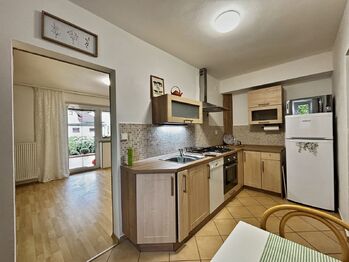 kuchyně s jídelnou - Pronájem bytu 1+1 v osobním vlastnictví 32 m², Staré Hodějovice 