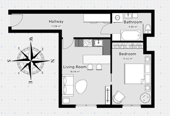 Prodej bytu 2+kk v osobním vlastnictví 50 m², Praha 10 - Strašnice