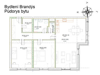 Prodej bytu 3+kk v osobním vlastnictví 99 m², Brandýs nad Labem-Stará Boleslav