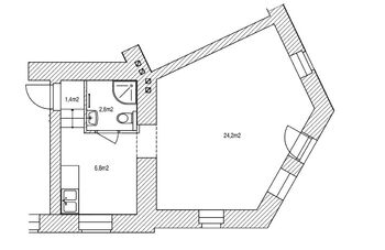 Pronájem bytu 1+1 v osobním vlastnictví 35 m², Brno