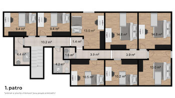 Prodej nájemního domu 897 m², Bojanovice