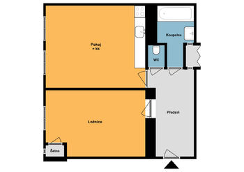 Prodej bytu 2+kk v osobním vlastnictví 60 m², Praha 3 - Žižkov