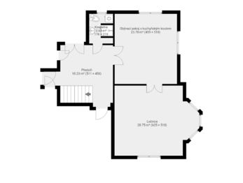 Pronájem bytu 2+kk v osobním vlastnictví 58 m², Praha 9 - Klánovice