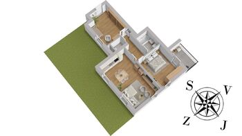 Prodej bytu 3+kk v osobním vlastnictví 95 m², Jesenice