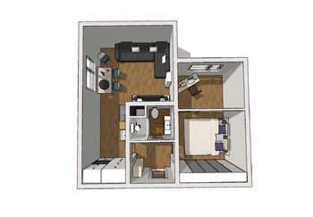 Prodej bytu 2+kk v osobním vlastnictví 44 m², Jablonec nad Nisou