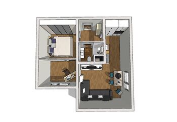 Prodej bytu 2+kk v osobním vlastnictví 44 m², Jablonec nad Nisou