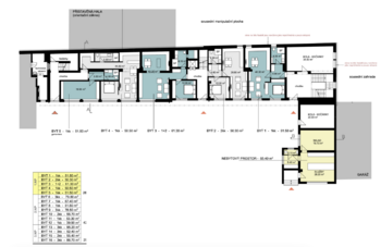 Prodej nájemního domu 1000 m², Žatec