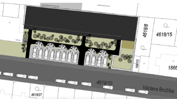 Prodej nájemního domu 1000 m², Žatec