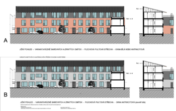 Prodej nájemního domu 1000 m², Žatec