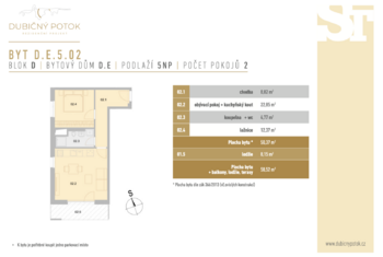 Prodej bytu 2+kk v osobním vlastnictví 59 m², České Budějovice