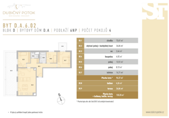 Prodej bytu 4+kk v osobním vlastnictví 96 m², České Budějovice