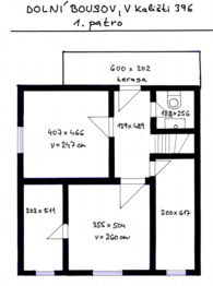 1. patro - Prodej domu 145 m², Dolní Bousov