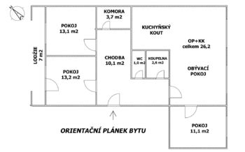 Prodej bytu 4+kk v osobním vlastnictví 88 m², Kladno