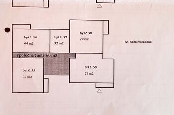 Prodej bytu 4+1 v osobním vlastnictví 75 m², Brno