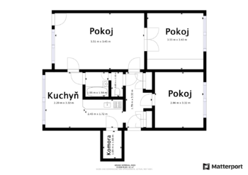 Prodej bytu 3+1 v osobním vlastnictví 66 m², Litoměřice