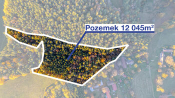 Prodej pozemku 42586 m², Kovářov